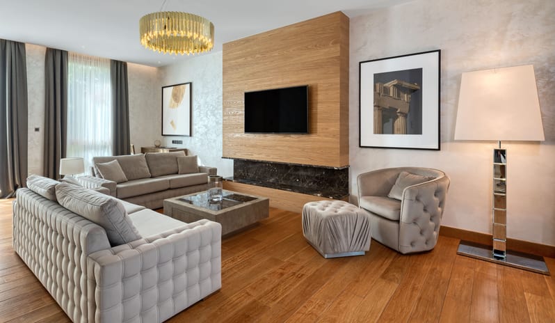 PHOTO 9 Parklane Limassol - Accommodation - Park Villa 2 bed - Living Room LR